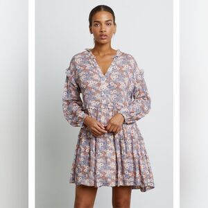 Rails Poppie Dress - Pink Jasmine Size M